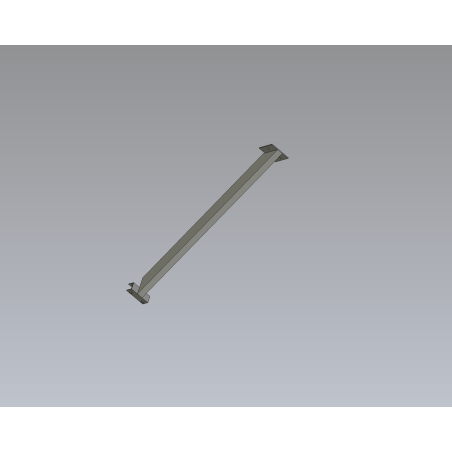 Bracons pour palier 800x700 (la paire) - Fixation échelle à crinoline