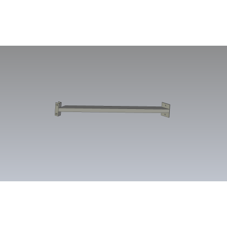 Bracons pour palier 800x700 (la paire) - Fixation échelle à crinoline